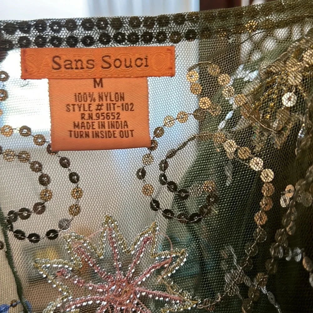 Cropped rhinestone jacket - Picture 5 of 5